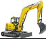 Pásová rypadla Wacker Neuson EZ80