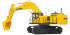 Pásová rypadla Komatsu PC1250SP-8