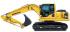 Pásová rypadla Komatsu PC160LC-7