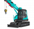 Pásové jeřáby s teleskopickým výložníkem Sunward SWTC5D