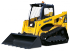 Smykem řízené nakladače Komatsu CK30-1