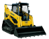 Smykem řízené nakladače Komatsu CK35-1