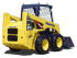 Smykem řízené nakladače Komatsu SK815-5