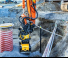 Přídavná zařízení Vibrační desky montovatelné engcon PP600