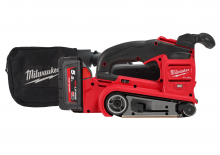 Akumulátorové pásové brusky Milwaukee M18 FBTS75-552X