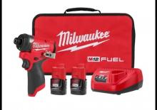 Akumulátorové rázové utahováky a šroubováky Milwaukee 2453-22
