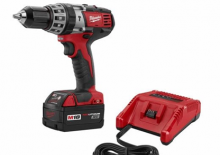 Akumulátorové vrtačky a vrtací šroubováky Milwaukee 2602-22DC