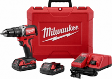 Akumulátorové vrtačky a vrtací šroubováky Milwaukee 2702-22CT