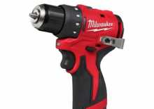Akumulátorové vrtačky a vrtací šroubováky Milwaukee M12 BLDDRC-202C