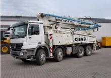 Autočerpadla betonu CIFA K 41