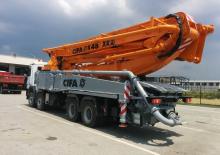 Autočerpadla betonu CIFA K48