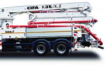 Autočerpadla betonu CIFA K 31