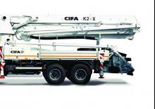 Autočerpadla betonu CIFA K2X-32