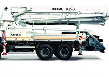 Autočerpadla betonu CIFA K2X