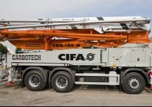 Autočerpadla betonu CIFA K45H