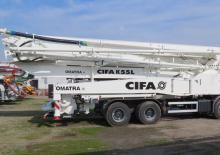 Autočerpadla betonu CIFA K55L