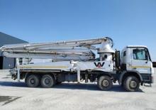 Autočerpadla betonu Waitzinger THP 140 H