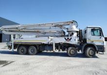 Autočerpadla betonu Waitzinger THP 140 H
