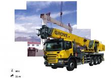 Autojeřáby Grove TMC540