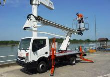 Přívěsné kloubové pracovní plošiny Easy Lift EZ190 