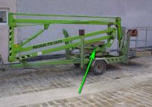 Autoplošiny s kloubovým výložníkem Fischler FH 1200