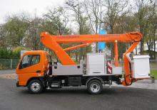 Přívěsné kloubové pracovní plošiny Blumenbecker - Hubmeister® HM 16 TKI