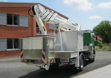 Přívěsné kloubové pracovní plošiny Blumenbecker - Hubmeister® HM 28 TKI