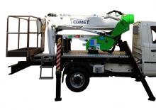 Autoplošiny s kloubovým výložníkem Comet Mini Truck 14-2-6 HQ JIB