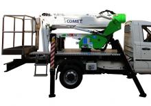 Autoplošiny s kloubovým výložníkem Comet Mini Truck 16-2-6 (7,5) HQ JIB