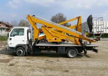Přívěsné kloubové pracovní plošiny Oil & Steel Snake 2190