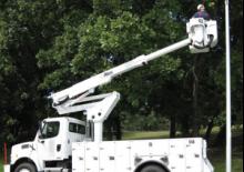 Přívěsné kloubové pracovní plošiny Altec TA40