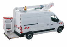 Autoplošiny s teleskopickým výložníkem France Elévateur 121 F