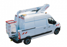 Autoplošiny s teleskopickým výložníkem France Elévateur 121 FCC