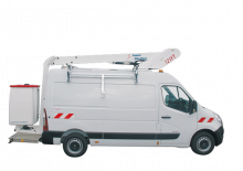 Autoplošiny s teleskopickým výložníkem France Elévateur 121 FT
