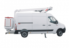 Autoplošiny s teleskopickým výložníkem France Elévateur 132 F