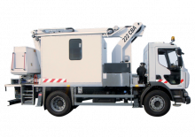 Autoplošiny s teleskopickým výložníkem France Elévateur 232 CBA