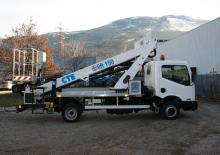 Autoplošiny s teleskopickým výložníkem CTE B-Lift 150 Pro