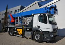 Autoplošiny s teleskopickým výložníkem CTE B-Lift 390 HR