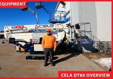 Autoplošiny s teleskopickým výložníkem CELA DT80