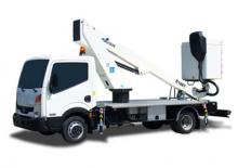 Autoplošiny s teleskopickým výložníkem GSR E148T