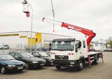 Autoplošiny s teleskopickým výložníkem TEUPEN Euro B 25 T