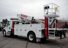 Autoplošiny s teleskopickým výložníkem Elliott Equipment G40F HiReach