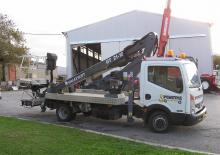 Autoplošiny s teleskopickým výložníkem Lionlift GT 21-09