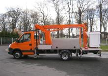 Autoplošiny s teleskopickým výložníkem Blumenbecker - Hubmeister® HM 14 TK