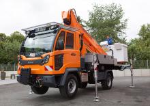 Autoplošiny s teleskopickým výložníkem Blumenbecker - Hubmeister® HM 22 TKI