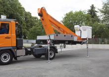 Autoplošiny s teleskopickým výložníkem Blumenbecker - Hubmeister® HM 22 TVA