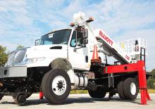 Autoplošiny s teleskopickým výložníkem Elliott Equipment I50F HiReach