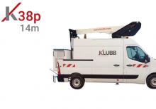 Autoplošiny s teleskopickým výložníkem Klubb K38p