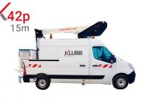 Autoplošiny s teleskopickým výložníkem Klubb K42p