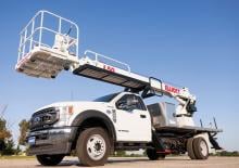 Autoplošiny s teleskopickým výložníkem Elliott Equipment L50 HiReach